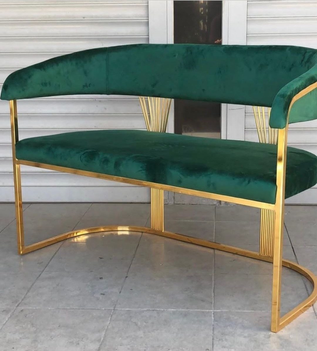 صندلی سزار مفتولی دو نفره (استاتیک)