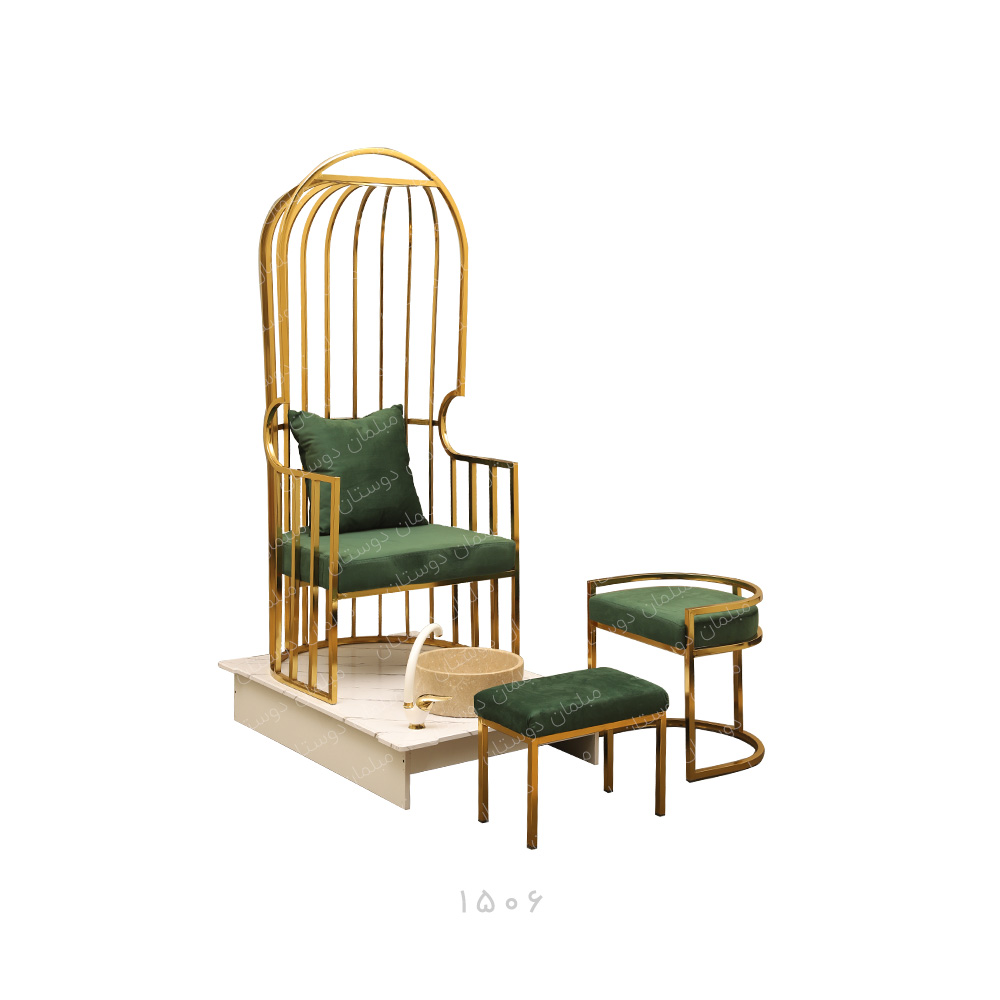 صندلی پدیکور مدل شاه نشین